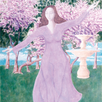 Nataraji - acrilico su tela / acrylic on canvas, cm 110x174  (2004)